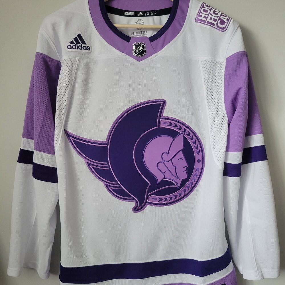 SOLD Ottawa Senators Hockey Jersey NHL White 46